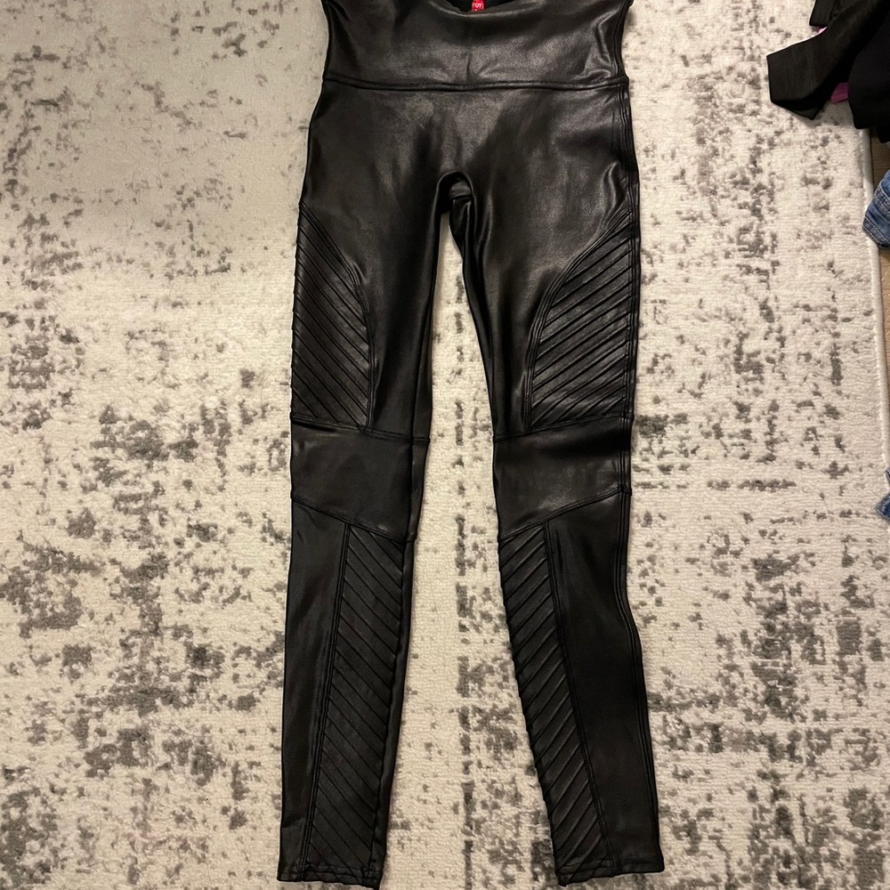 Spanx Moto Leggings Petite XS